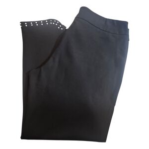 NOT FOR SALE 🇨🇦Studio65 By Suzanne's Black Pants with Studded Detail